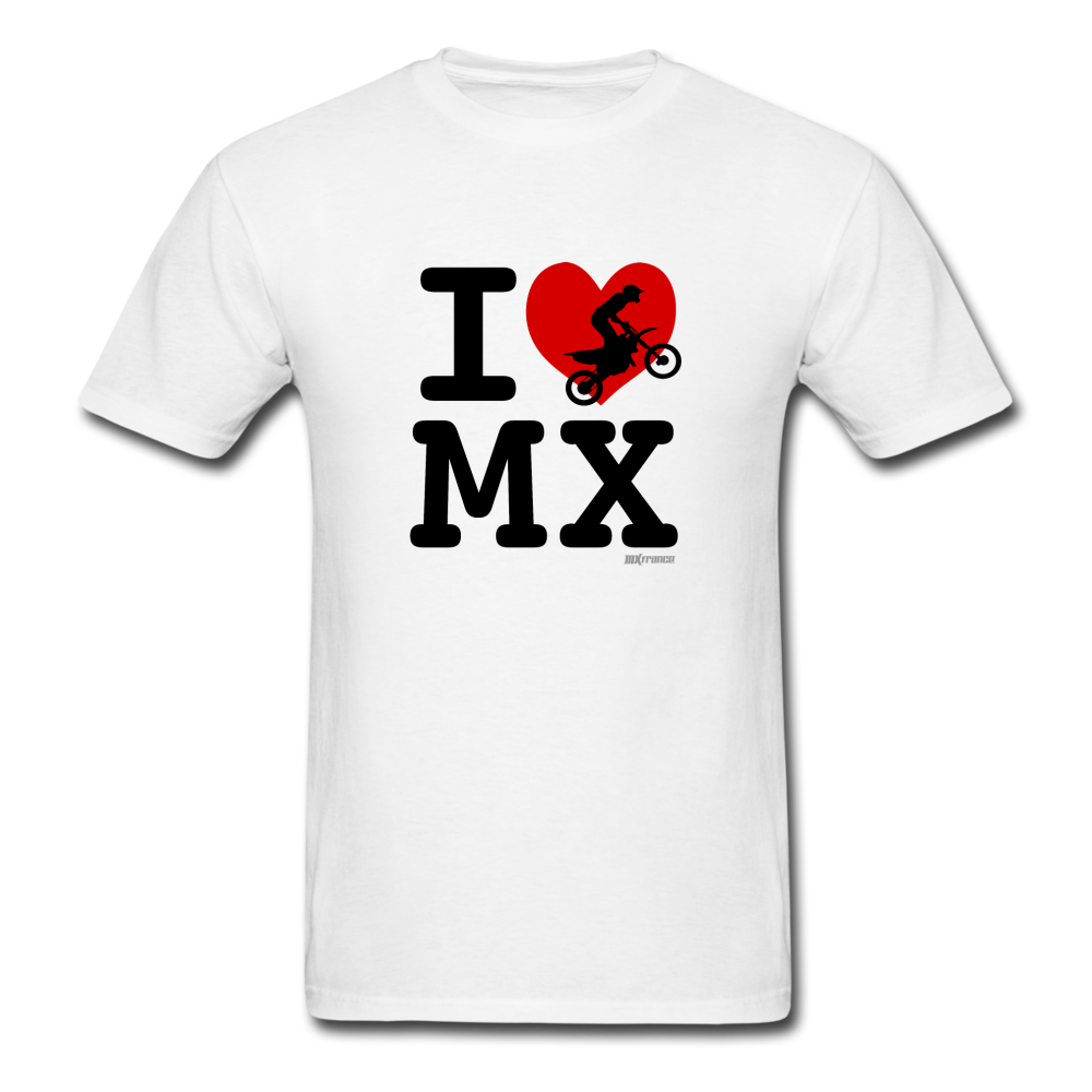I Love MX - white